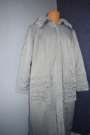 Bonprix Piękny płaszcz zimowy długi szaro-niebieski_50