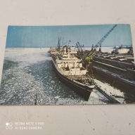 POCZTÓWKA GDYNIA TS/S STEFAN BATORY W PORCIE