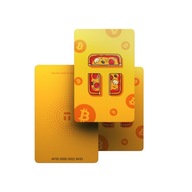 Portfel sprzętowy kryptowalutowy Tangem Bitcoin Pizza Day 3 karty