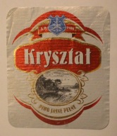 ETYKIETA - Kryształ - PIWO JASNE PEŁNE