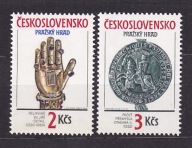 CZECHOSŁOWACJA** Praski zamek Mi 3051-52