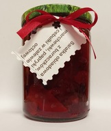 Sałatka obiadowa łagodna - domowa - buraczki, marchew, papryka, cebulka 440