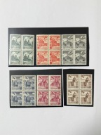 Fi 715-720 1954 Wydanie na przesyłki lotnicze - budowle historyczne czwórki