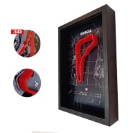 Tor F1 MONZA 3D w ramce | PREZENT DLA FANA Formuły 1