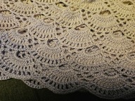 Szydełkowa chusta rekodzielo