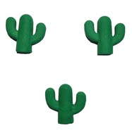 Figurka 3D Kaktus Brawl Stars roślinka dekoracja z masy cukrowej na tort