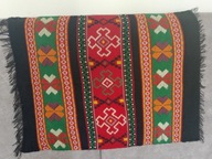 Makatka bieżnik tkana haft wełna 70 x 50