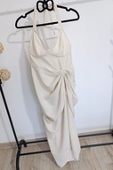 NOWA sukienka z gorsetem maxi drapowana rozmiar 40 L