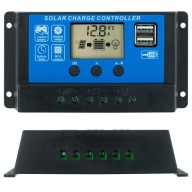Regulator ładowania solarny Volt Polska 12/24V PWM 10A z USB i LCD