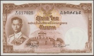 Tajlandia 10 baht 1955 - król Rama IX - stan bankowy UNC