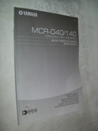 YAMAHA - MCR-040/140 - INSTRUKCJA OBSŁUGI
