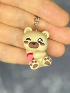 Miś "Prawy" TOTI breloki PRZYTUŁAPKI - Walentynki