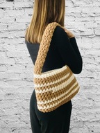 MAMAJASTUDIO Mała torebka na ramię, prostokątna torebka damska.