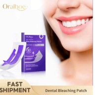 FIOLETOWE PASKI DO WYBIELANIA ZĘBÓW Z ŻELEM - KOREKTOR KOLORU - 7 SZTUK