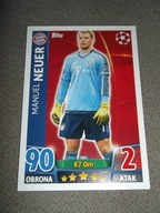 MATCH ATTAX 2015-2016 BAYERN MONACHIUM Manuel Neuer 163