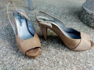 DEBBIE nr 40 eleganckie czółenka skóra jak nowe