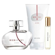 Avon Woda Perfumowana Herstory 50 ml + perfumowany balsam 150 ml Zestaw