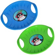 Zestaw 2x Sanki Plastikowe 60 cm – Ślizgacze dla Dzieci i Dorosłych