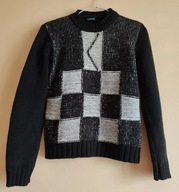 Wełniany 80%, chłopięcy turecki sweter.