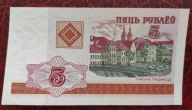 Białoruś 5 rubli 2000 P22 UNC