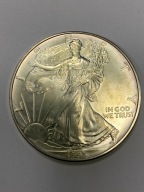 1$ USA 1993 EAGLE BOGINI WOLNOŚCI LIBERTY Ag Oz