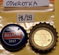 Kapsel z piwa Bosman Szczecin