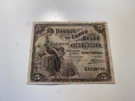 Kongo Belgijskie - 5 franków - 1924