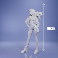 KDA Akali - LoL Figurka Żywiczna 16cm Kolekcjonerska Do pokoju