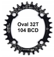 Zębatka SNAIL 32T 104BCD owalna