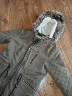 Kurtka damska parka zielona 40/42
