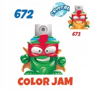 SUPER ZINGS THINGS SERIA 9 GUARDIANS OF KAZOOM ***COLOR JAM 672 ZIELONY**