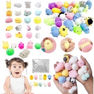 ZESTAW 24 SZT ZABAWKA GNIOTEK ANTYSTRESOWY DLA DZIECI MOCHI SQUISHY ZABWKI