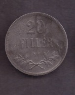 Węgry - 20 Filler 1917 rok
