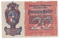 Liechtenstein - 20 Heller - 1920 - P2