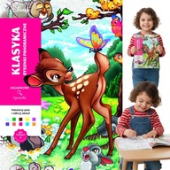 ART THERAPY MALOWANIE PO NUMERACH KOLOROWANKA DLA DOROSŁYCH DZIECI DISNEY