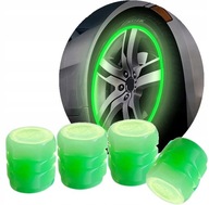 Zestaw 4 Świecących Wentyli do Auta - Efekt Nocny Tuning Koła