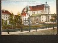 Warszawa przedwojenna, Pomnik Mickiewicza