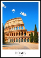 A2 PLAKAT MIASTO RZYM WŁOCHY ROME ITALY KOLOSEUM