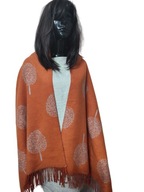 wyprzedaż duży szal z wełną