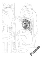 PABLO PICASSO - VOLLARD SUITE #151 - 1956 r.!