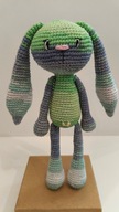 KRÓLIK miś szydełko maskotka zabawka prezent handmade amigurumi ręcznie
