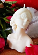 Świeczki sojowe na Dzień Mamy Kobieta z opaską świeczka na Walentynki