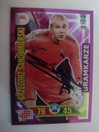 Karta panini autograf Cracovia sezon 17/18 Grzegorz Sandomierski Bramkarze