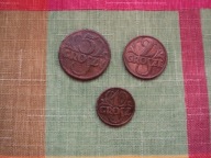 1gr 1938r,2gr 1938r,5 gr 1938r