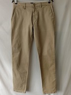 Spodnie ciemnobeżowe bawełniane - 40
