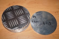 Aluminium ryflowane 5mm formatka aluminiowa kęs blacha ryflowana