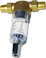 FILTR DO WODY ZIMNEJ TRINNITY CLEAR 1" GZ,100UM,OPŁUKIWANIE,L=179MM