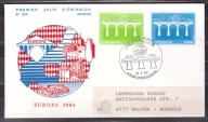 Monako CEPT Europa koperta FDC 1984
