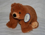 MASKOTKA PLUSZOWA MIŚ NIEDŹWIADEK PRAKTYCZNA ZABAWKA W PODRÓŻY !!!