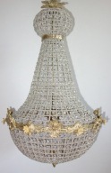 żyrandol KRYSZTAŁKI GRUSZKA Wys- 90cm N 08/195